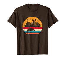 Ladda upp bild till gallerivisning, Vintage Miami 80s Dolphin Silhouette Souvenir Dolphin lovers T-Shirt 176012