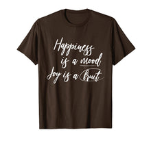 Ladda upp bild till gallerivisning, Happiness is a Mood joy is a fruit T-Shirt 357008