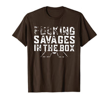 Ladda upp bild till gallerivisning, Fucking Savages In That Box T-Shirt 110576
