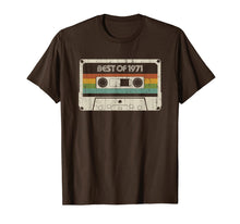 Ladda upp bild till gallerivisning, Vintage Best of 1971 48th Birthday Cassette T-Shirt