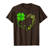 Ladda upp bild till gallerivisning, Heart Shamrock Butterfly Happy St Patrick's Day Gifts T-Shirt-517295