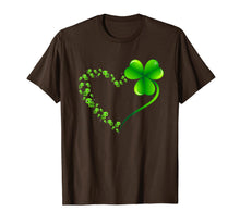 Ladda upp bild till gallerivisning, Turtle Heart Leaf Irish St. Patrick Day Clover Heart TShirt257342