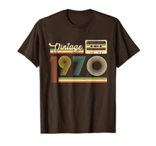 Ladda upp bild till gallerivisning, 50th Birthday Gifts Cassette Vintage 1970 50 Years Old T-Shirt-160783