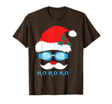 Ladda upp bild till gallerivisning, Funny shirts V-neck Tank top Hoodie sweatshirt usa uk au ca gifts for Ho Ho Ho H2O H2O H2O Swimming Gifts Santa Claus Swimmer T-Shirt 804480