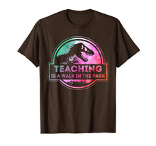 Ladda upp bild till gallerivisning, Teaching Is A Walk In Park Teacher Gift T-Shirt 288425
