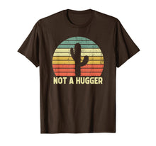 Ladda upp bild till gallerivisning, Not A Hugger Funny Cactus Sarcastic Introvert Gift T-Shirt-794286
