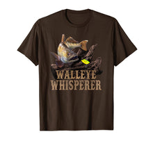 Ladda upp bild till gallerivisning, Large Walleye With Fishing Lure T-Shirt 1150974