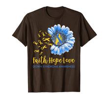Ladda upp bild till gallerivisning, Faith Hope Love Tshirt Down syndrome Awareness Gifts TShirt827270