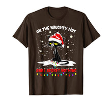 Ladda upp bild till gallerivisning, Funny shirts V-neck Tank top Hoodie sweatshirt usa uk au ca gifts for I'm on the Naughty List and I Regret Nothing Cat Santa T-Shirt 218218