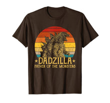 Ladda upp bild till gallerivisning, Dadzilla Father Of The Monsters Retro Vintage Sunset TShirt88491