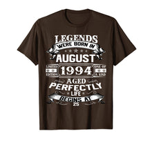 Ladda upp bild till gallerivisning, Vintage 25th Birthday August 1994 Shirt 25 Years Old Gift 771928