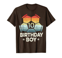 Ladda upp bild till gallerivisning, 10 Year Old Soccer Player Gifts 10th Birthday Boy Tenth Bday T-Shirt 576766