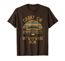 Ladda upp bild till gallerivisning, Carry on my Wayward Son TShirt - Vintage Tee Shirt Gift 91269