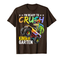Ladda upp bild till gallerivisning, Kindergarten Dinosaur Monster Truck Back to School Shirt Boy 84223