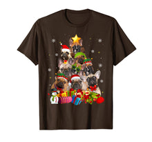 Ladda upp bild till gallerivisning, Funny French Bulldog Christmas Tree Gifts Xmas T-Shirt 605883