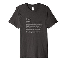 Ladda upp bild till gallerivisning, Mens Christian Dad Definition Father's Day Shirt 143349