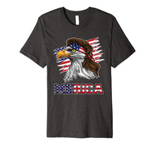 Ladda upp bild till gallerivisning, Merica T-Shirt American Bald Eagle Mullet | Men Women Kids 975482