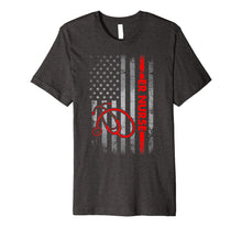Ladda upp bild till gallerivisning, Patriotic ER Nurse 4th of July USA Flag Independence Day Premium T-Shirt 1536884