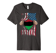 Ladda upp bild till gallerivisning, Pan African Unia Flag Shirt | Loyal Afro-Americans USA Gift 973888
