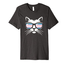 Ladda upp bild till gallerivisning, Transgender Pride Cat Gift T Shirt Support Trans Community 868047