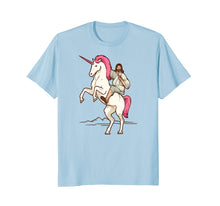 Ladda upp bild till gallerivisning, Funny shirts V-neck Tank top Hoodie sweatshirt usa uk au ca gifts for Jesus on Unicorn - Jesus Christ Riding a Unicorn T-shirt 1235534