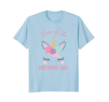 Ladda upp bild till gallerivisning, Cute Unicorn Mom Shirt, Mom of the Birthday Girl 133579