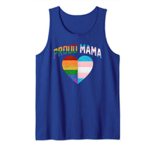 Ladda upp bild till gallerivisning, proud Mama flag heart Rainbow LGBT Transgender Pride Month Tank Top 279949