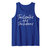 Ladda upp bild till gallerivisning, Game Day Apparel for Women Cute Tailgates and Touchdowns Tank Top 500876