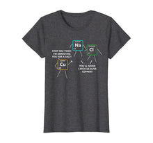 Ladda upp bild till gallerivisning, Funny shirts V-neck Tank top Hoodie sweatshirt usa uk au ca gifts for Salt and Copper Periodic Table Police Pun Chemistry T Shirt 172833
