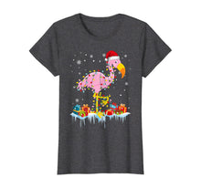 Ladda upp bild till gallerivisning, Funny shirts V-neck Tank top Hoodie sweatshirt usa uk au ca gifts for Flamingo Christmas Tree Lights T-Shirt X-Mas Ornament Decor T-Shirt 199714