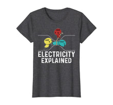 Ladda upp bild till gallerivisning, Ohm Volt Amp Electricity Explained Funny Electrician Nerd TShirt421329