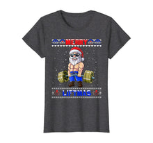 Ladda upp bild till gallerivisning, Funny shirts V-neck Tank top Hoodie sweatshirt usa uk au ca gifts for Merry Liftmas Weightlifter Santa Ugly Christmas Xmas Outfit T-Shirt 782963