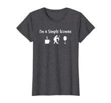 Ladda upp bild till gallerivisning, Funny shirts V-neck Tank top Hoodie sweatshirt usa uk au ca gifts for Funny Salsa dance shirt Im a simple woman wine coffee 3027465