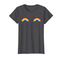 Ladda upp bild till gallerivisning, Gay Les Pride Rainbow Boobs T-Shirt Lgbt Pride Month Gifts