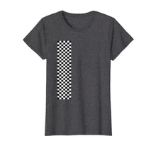 Ladda upp bild till gallerivisning, Funny shirts V-neck Tank top Hoodie sweatshirt usa uk au ca gifts for Checkered Checker Black & White Vertical Stripe T-Shirt 417001