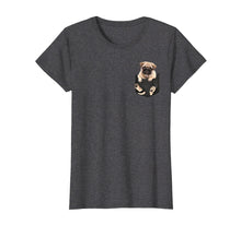 Ladda upp bild till gallerivisning, Pug In Pocket Tee Shirts