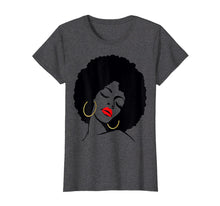 Ladda upp bild till gallerivisning, Funny shirts V-neck Tank top Hoodie sweatshirt usa uk au ca gifts for Black Girl Magic T-Shirt Natural Hair Afro Red Lips Sexy 268564