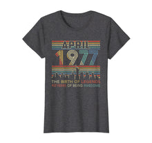 Ladda upp bild till gallerivisning, Funny shirts V-neck Tank top Hoodie sweatshirt usa uk au ca gifts for April 1977 T-Shirt 42nd Birthday Gifts 42 Year Old TShirt 3032265