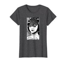 Ladda upp bild till gallerivisning, Uzumaki Junji Ito Japanese Horror Manga T-Shirt