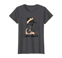 Ladda upp bild till gallerivisning, Funny shirts V-neck Tank top Hoodie sweatshirt usa uk au ca gifts for Strong Woman Uterine Cancer Warrior Unbreakable T-Shirt 2720936