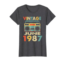 Ladda upp bild till gallerivisning, Funny shirts V-neck Tank top Hoodie sweatshirt usa uk au ca gifts for Vintage June 1987 Tshirt Retro 32nd Birthday Gifts 2739122
