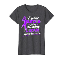 Ladda upp bild till gallerivisning, Funny shirts V-neck Tank top Hoodie sweatshirt usa uk au ca gifts for I Wear Purple For My Daughter T Shirt Lupus Awareness Shirt 1221050