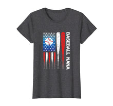 Ladda upp bild till gallerivisning, Funny shirts V-neck Tank top Hoodie sweatshirt usa uk au ca gifts for Patriotic American Vintage Flag Baseball Nana Shirt Fan Gift 1301305