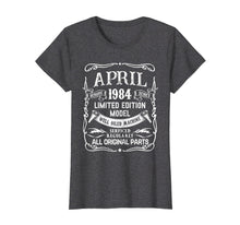 Ladda upp bild till gallerivisning, Funny shirts V-neck Tank top Hoodie sweatshirt usa uk au ca gifts for Classic Vintage April 1984 T-Shirt 1984 Birthday Gifts 2311419