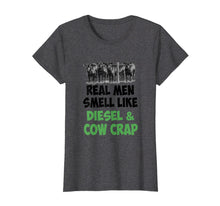 Ladda upp bild till gallerivisning, Funny shirts V-neck Tank top Hoodie sweatshirt usa uk au ca gifts for Farmer Real Men Smell Like Diesel & Cow Crap Shirt 2707814
