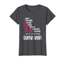 Ladda upp bild till gallerivisning, Funny shirts V-neck Tank top Hoodie sweatshirt usa uk au ca gifts for One 1 Year Survivor Breast Cancer Shirt Awareness Gift 2018 4223924