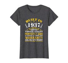 Ladda upp bild till gallerivisning, Funny shirts V-neck Tank top Hoodie sweatshirt usa uk au ca gifts for Perfectly Aged Built In 1937 82nd Years Old Birthday Shirt 2169509