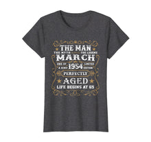 Ladda upp bild till gallerivisning, Funny shirts V-neck Tank top Hoodie sweatshirt usa uk au ca gifts for 65th Birthday Gift The Man Myth Legend March 1954 T-Shirt 1964744