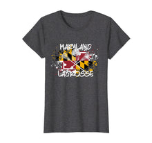 Ladda upp bild till gallerivisning, Funny shirts V-neck Tank top Hoodie sweatshirt usa uk au ca gifts for Maryland Lacrosse T-shirt for Dad Sticks Crossed LAX Flag 1491218