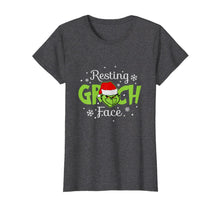 Ladda upp bild till gallerivisning, Funny shirts V-neck Tank top Hoodie sweatshirt usa uk au ca gifts for funny Tee Resting Grinch-Face T-Shirt 57698